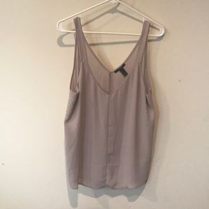 Beige tank top
